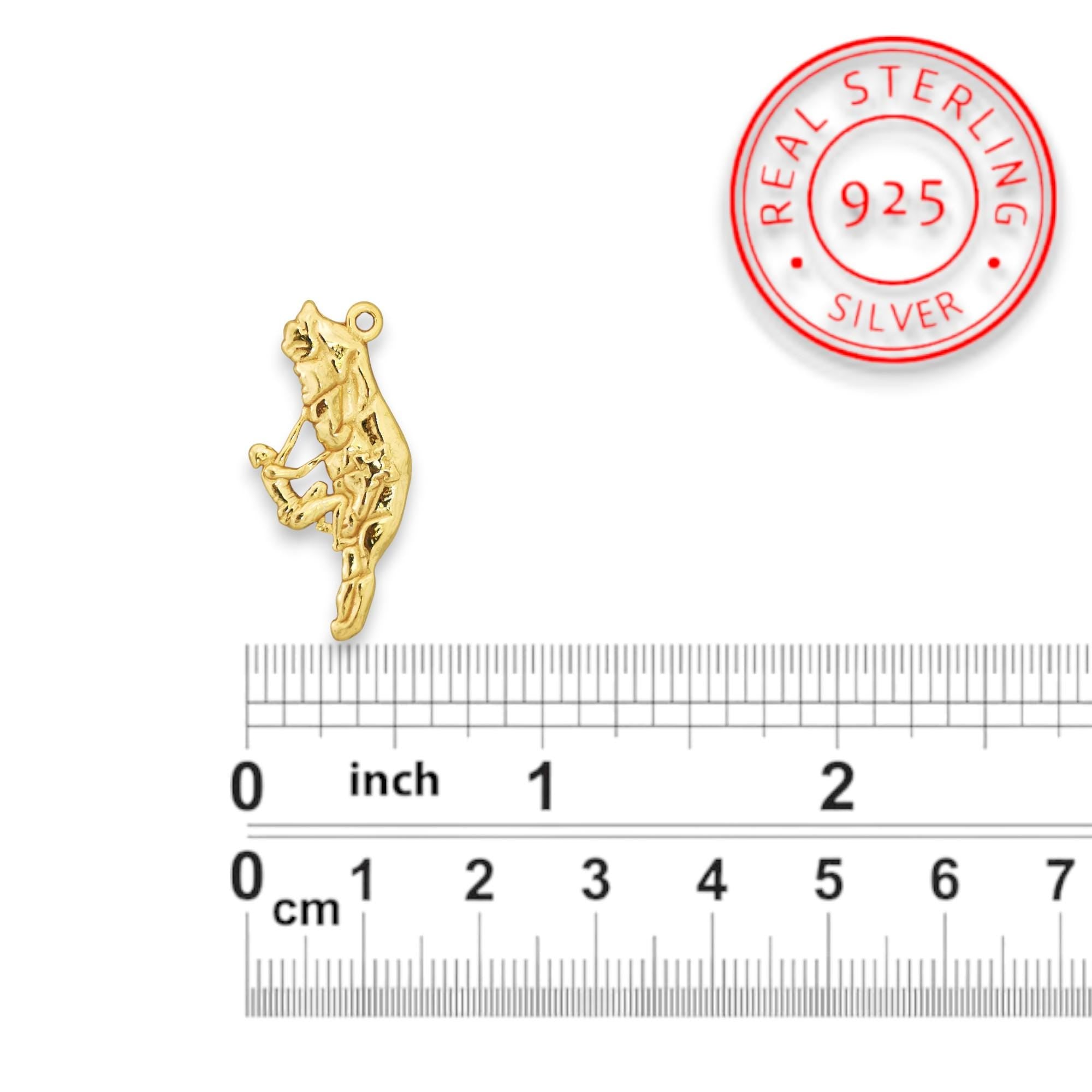 Rock Climbing Jewelryfor Men & Women – Gold-Plated 925 Silver Pendant – Gift for Climbers, Hikers, and Outdoor Athletes - Necklace