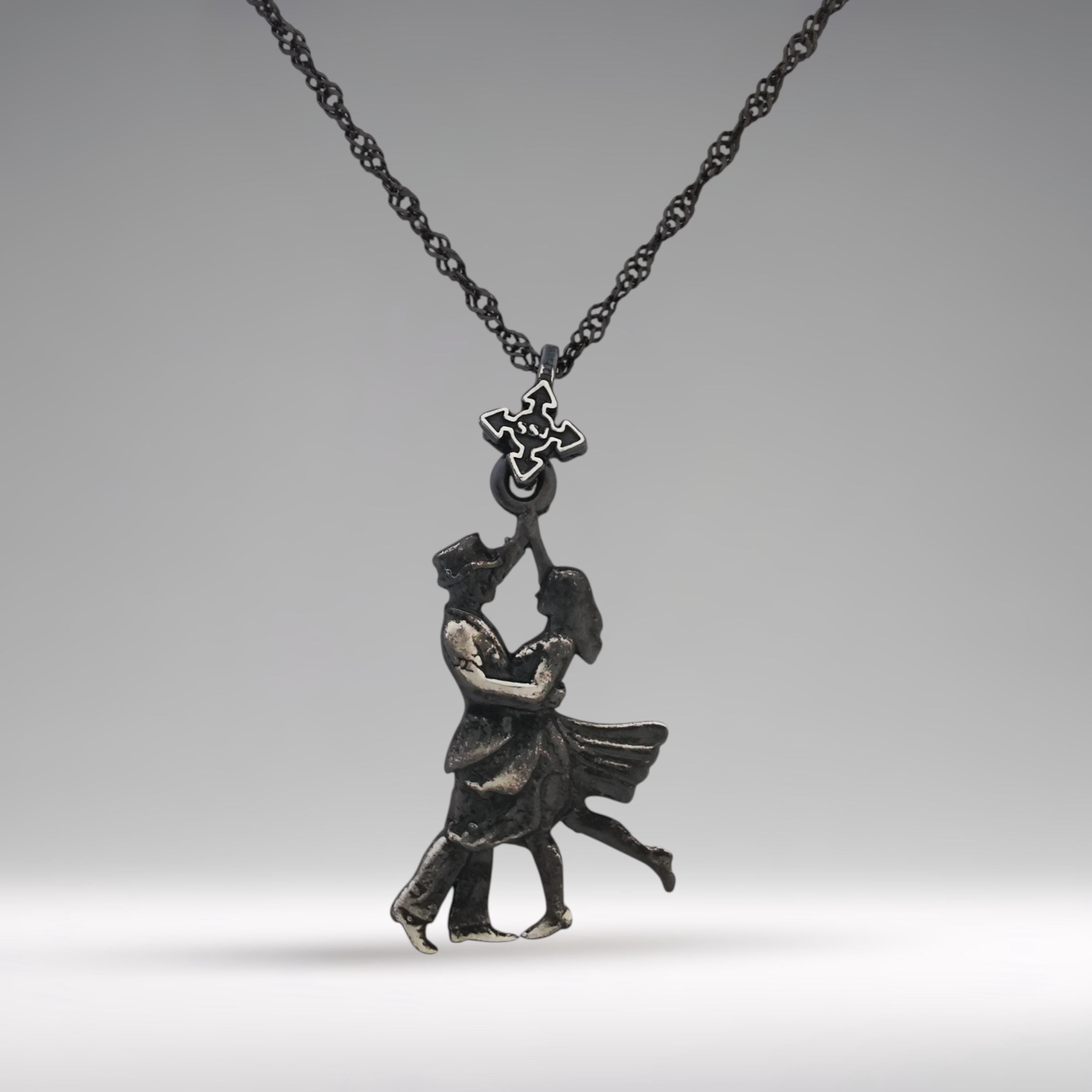 Step into timeless elegance with this vintage-style tango pendant, handcrafted from solid 925 sterling silver and finished with a soft, antique patina. Inspired by the emotional flow of Latin dance, the design captures the poetic beauty of two dancers in eternal embrace.
With its weathered charm and intricate detail, this romantic piece is ideal for women who treasure dance, art, and meaningful expression. It’s more than a pendant — it’s a symbol of rhythm, connection, and vintage romance.