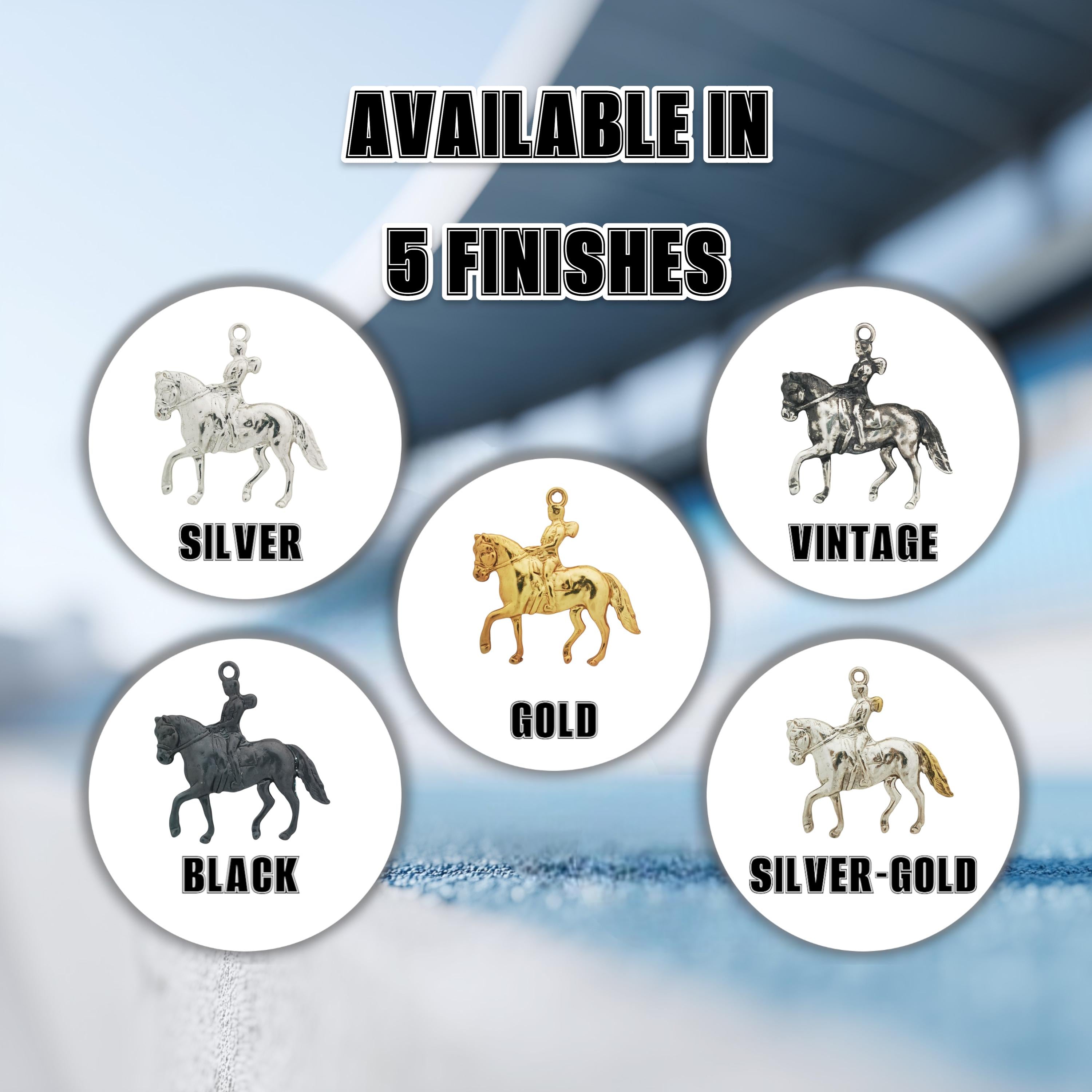 Horse Jewelry Pendant for Women – Classic 925 Silver Gift – Equestrian Sports Accessory for Riders and Horse Lovers – Necklace