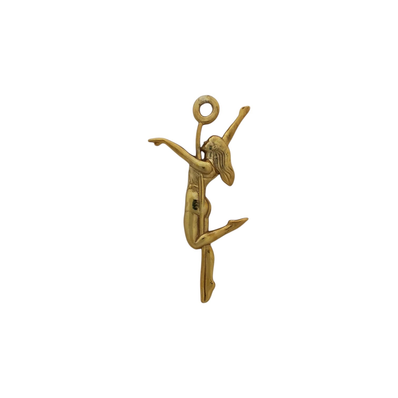 Pole Dance Jewelry for Women – Black Oxidized 925 Silver Pendant – Sensual Necklace Gift for Dancer, Performer or Free Spirit