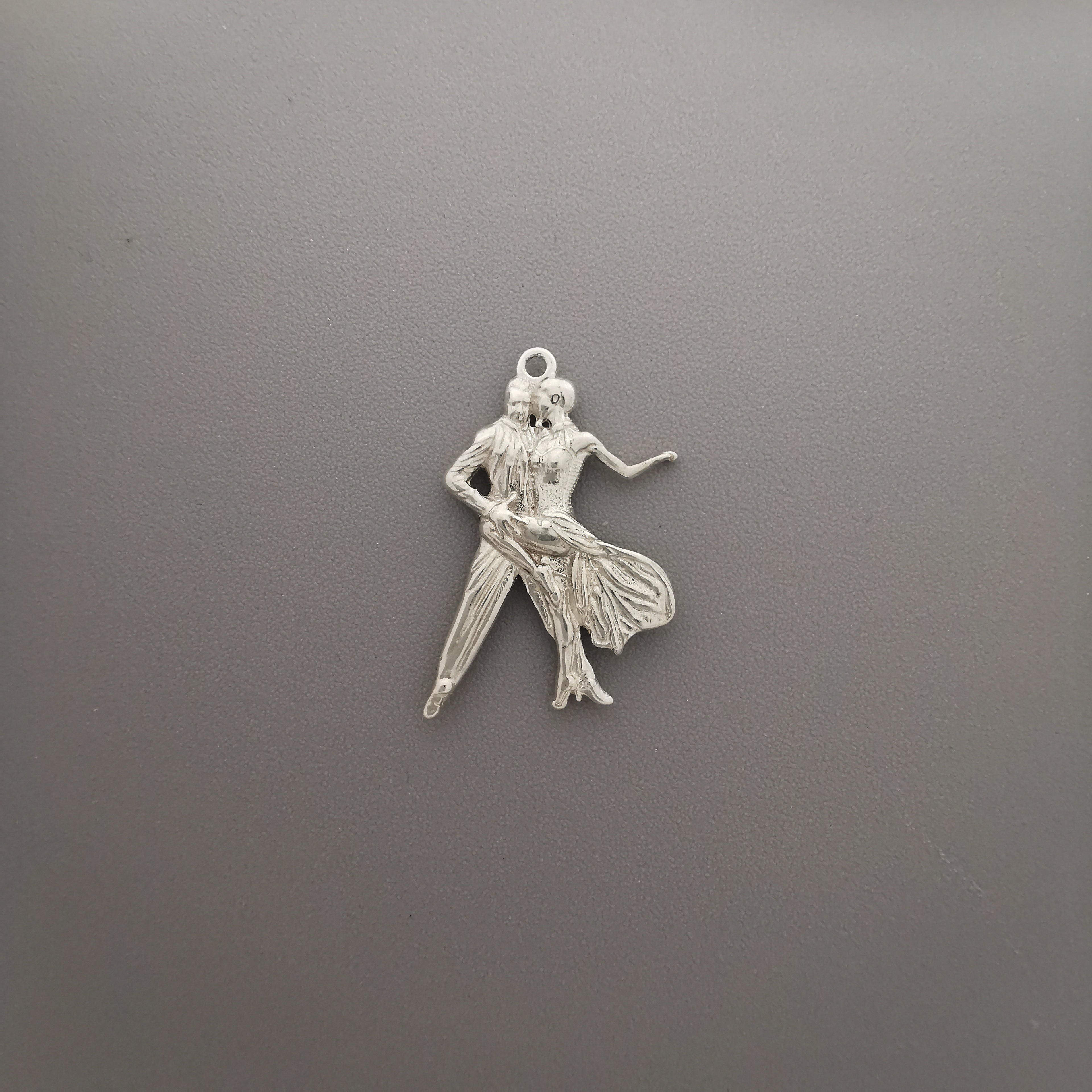 Tango Jewelry Pendant for Women Classic 925 Silver Gift Handcrafted Latin Dance Accessory for Dancers and Artistic Movement Lovers Necklace