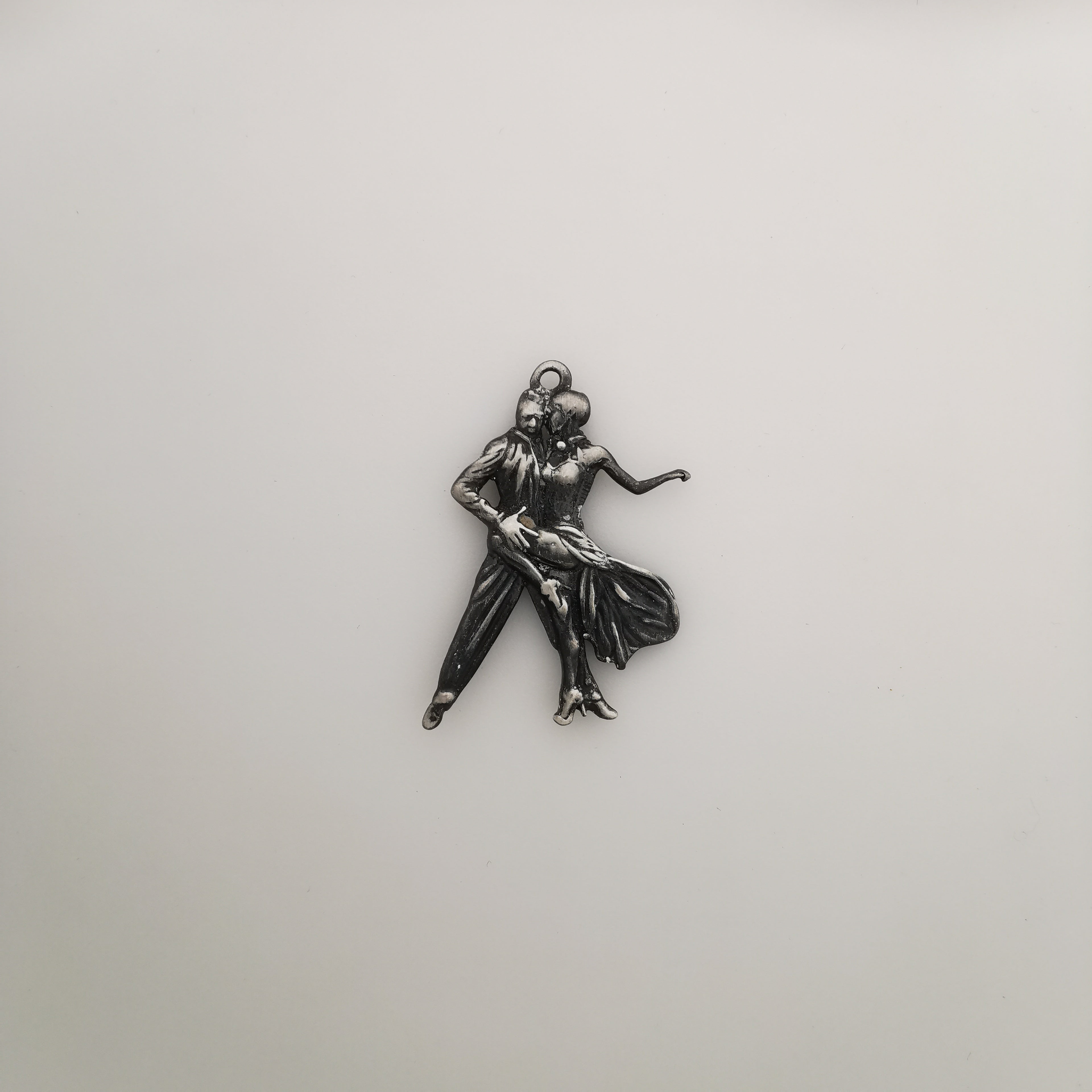 Tango Jewelry Pendant for Women Classic 925 Silver Gift Handcrafted Latin Dance Accessory for Dancers and Artistic Movement Lovers Necklace