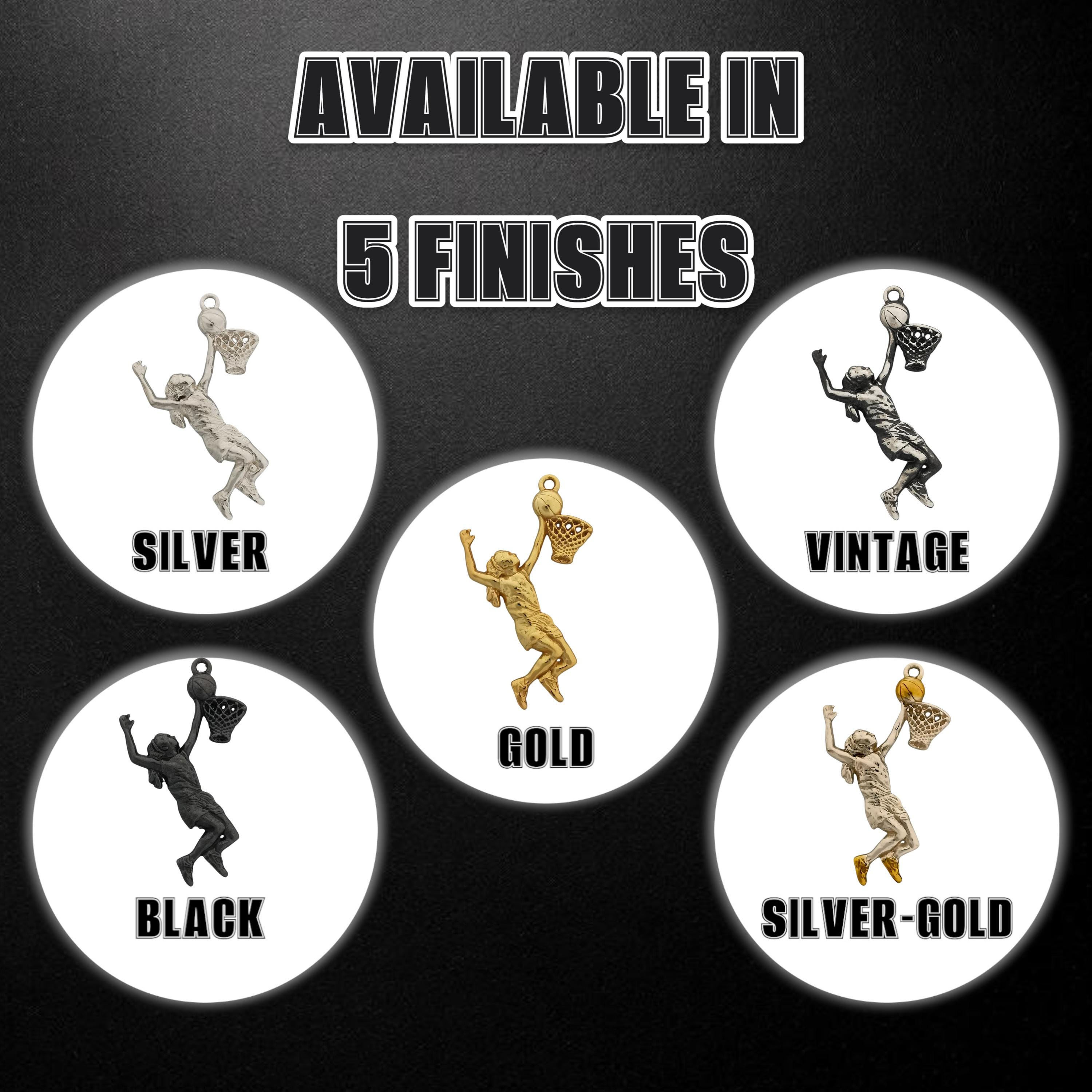 Basketball Jewelry Pendant for Women – Classic Silver 925 Gift – Handcrafted Sports Charm for Athletes, Coaches & Fans – Necklace