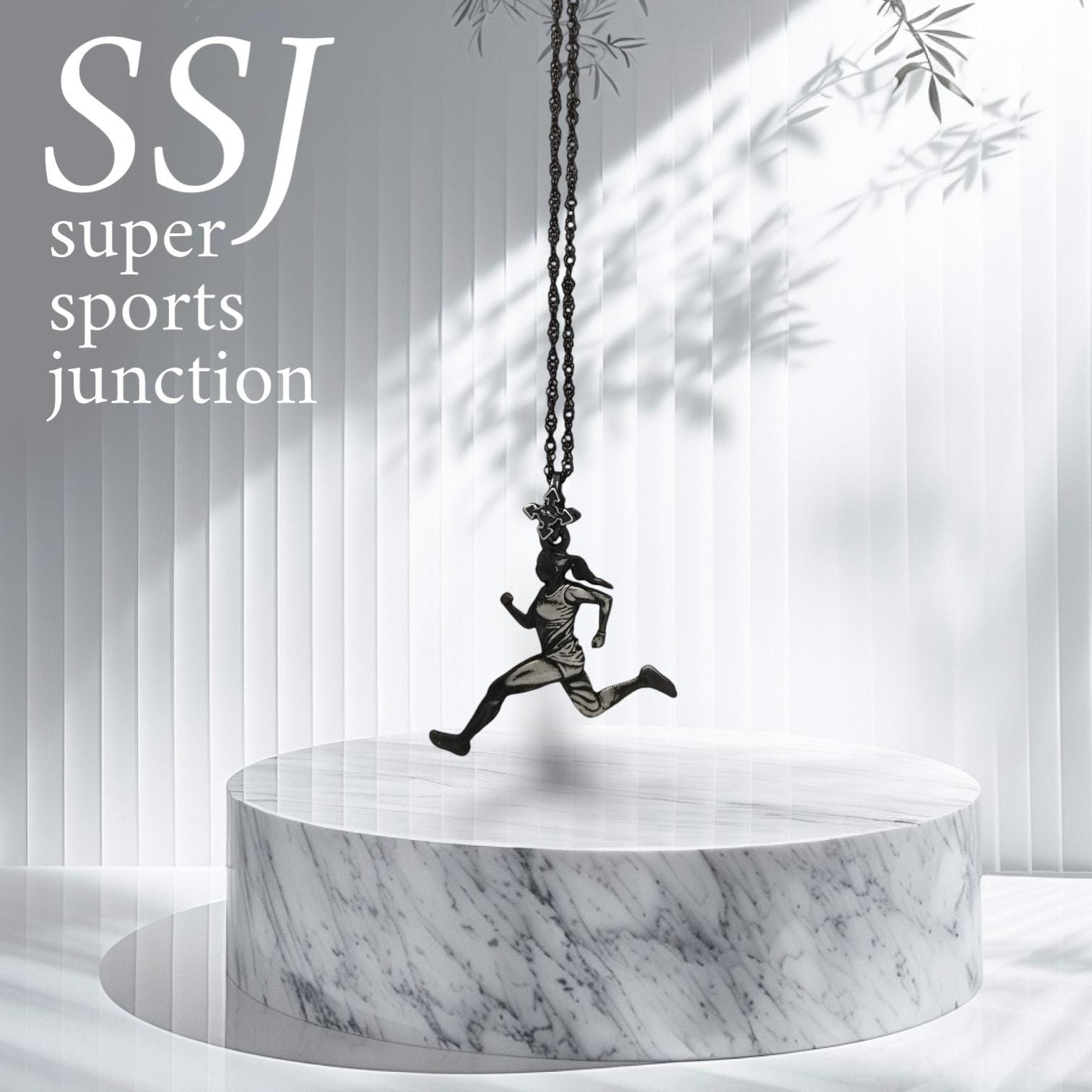 Running Jewelry for Women – Vintage Style 925 Silver Pendant – Motivational Necklace Gift for Runners and Fitness Lovers