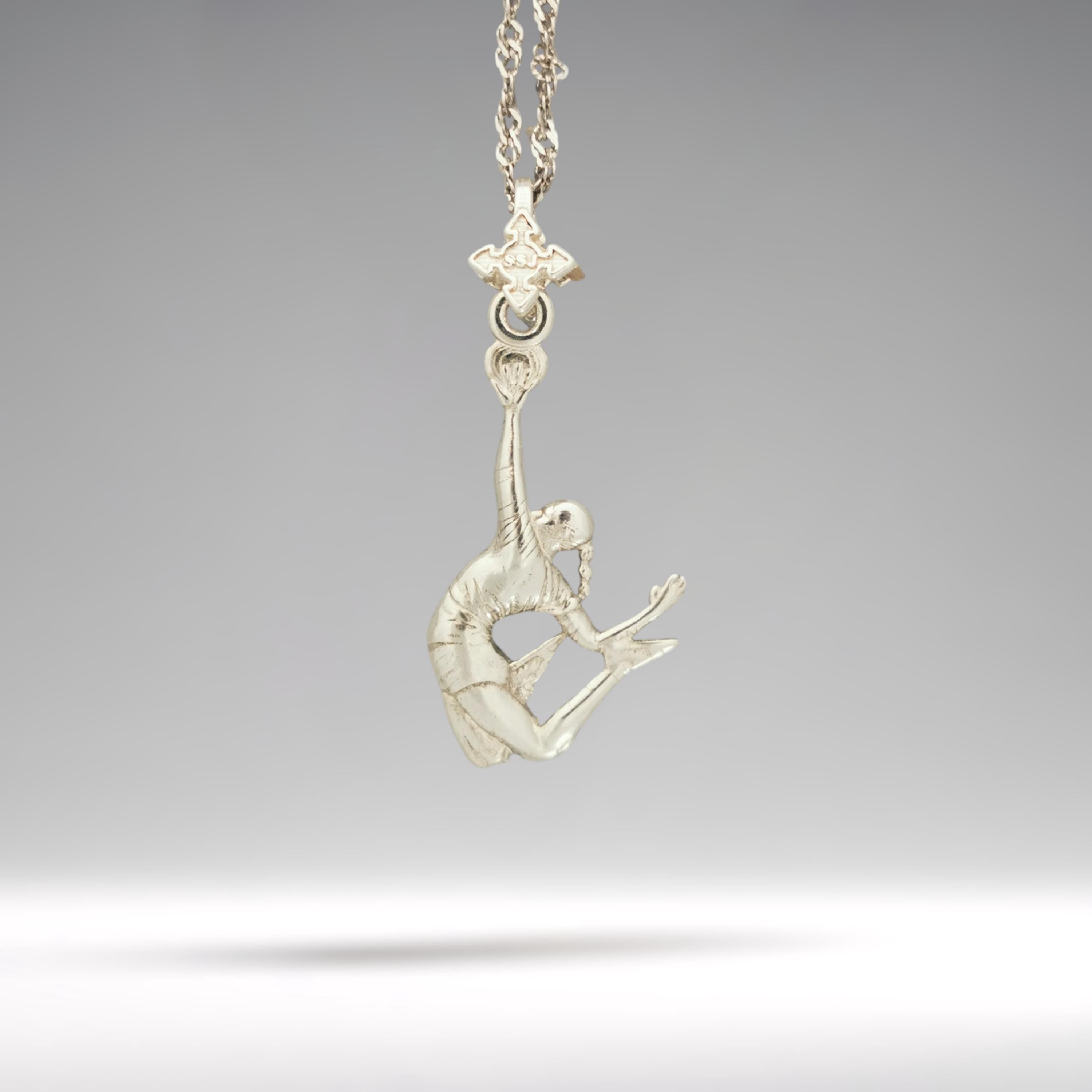 Volleyball Jewelry Pendant for Women – Classic 925 Silver Gift – Sports Accessory for Girls and Players – Necklace
