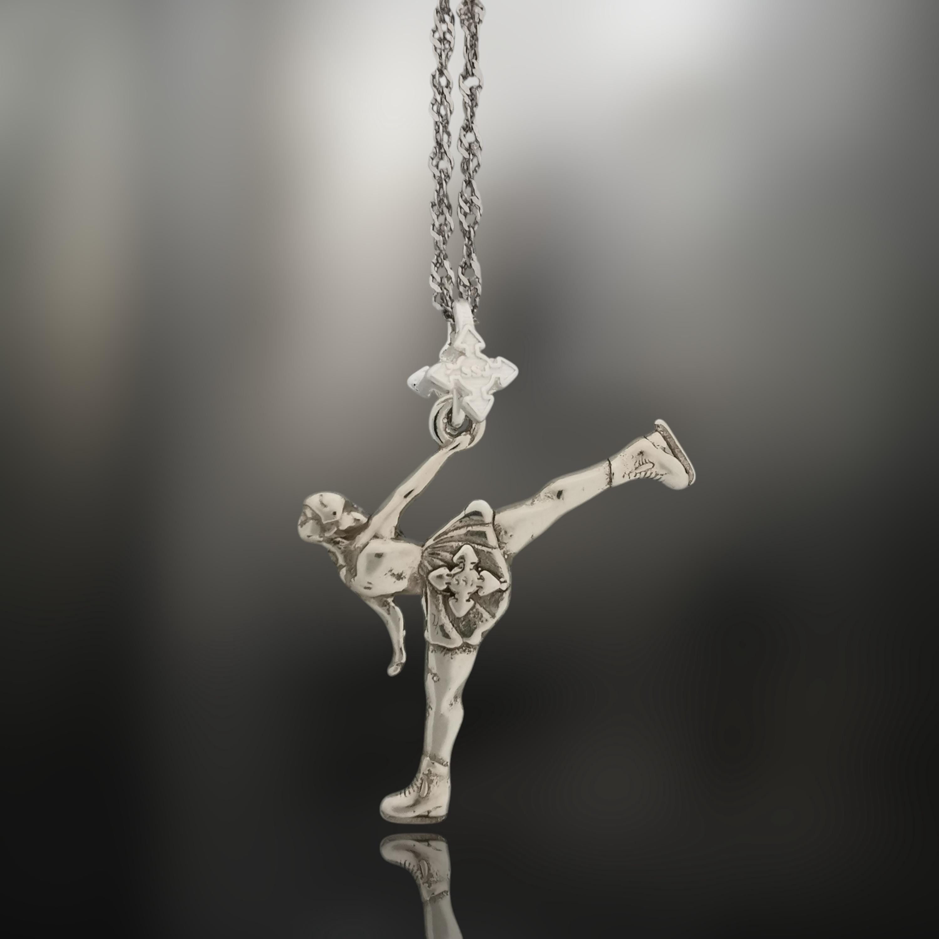 Gift for Figure Skater – Classic 925 Silver Pendant for Women – Ice Skating Jewelry for Girls, Teens & Athletes – Necklace