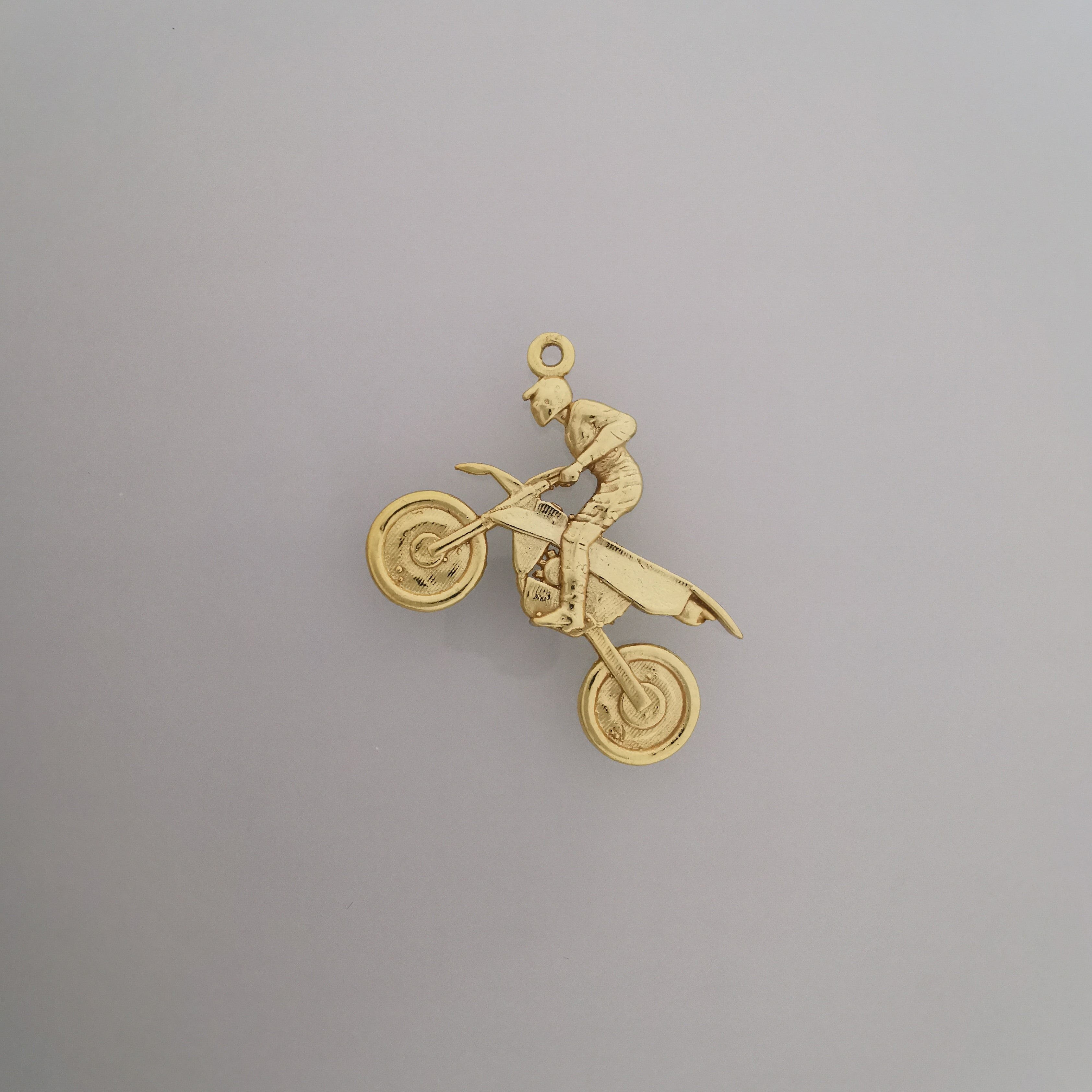 Motocross Jewelry for Men – Classic 925 Silver Sports Pendant – Gift for MX Riders, Racers, or Motorsport Fans Necklace