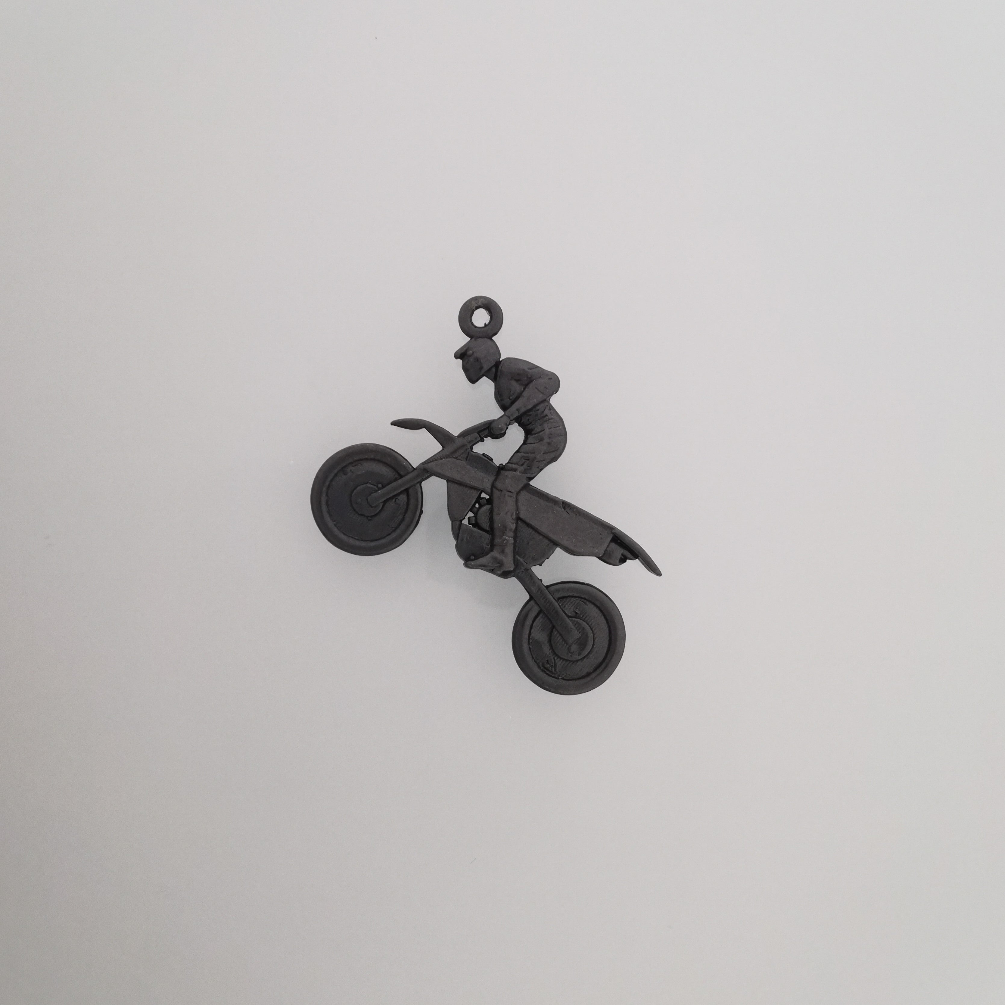 Motocross Jewelry for Men – Classic 925 Silver Sports Pendant – Gift for MX Riders, Racers, or Motorsport Fans Necklace