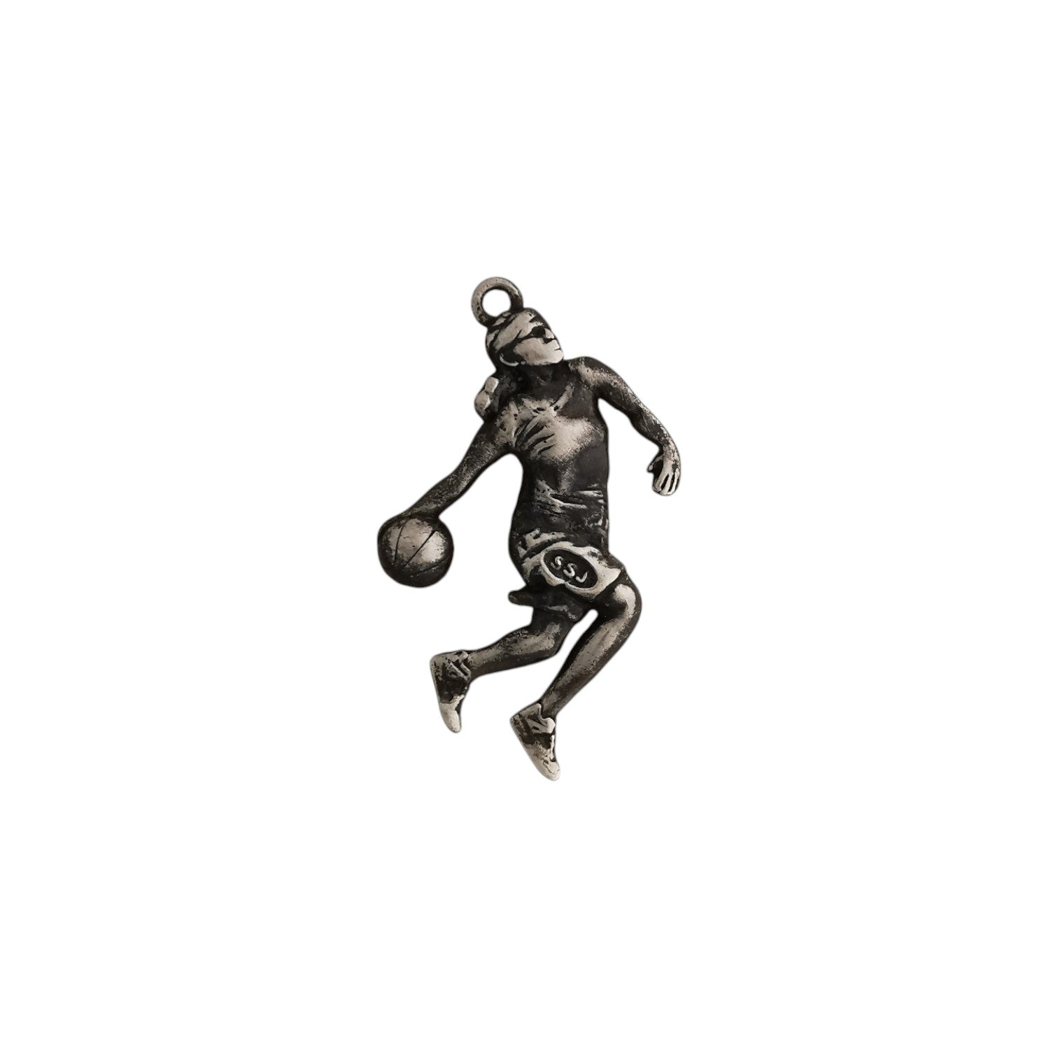 Basketball Pendant for Women and Girls – Gold-Plated 925 Silver Jewelry Gift – Handcrafted Sports Charm for Players, Fans & Coaches Necklace