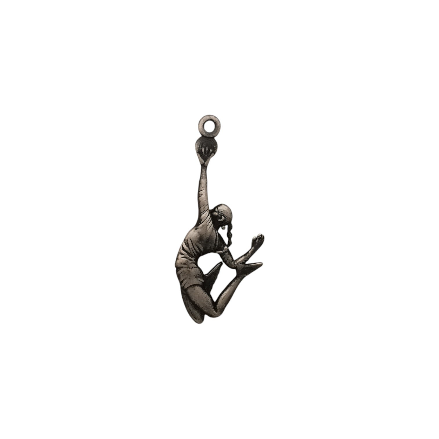 Volleyball Jewelry Pendant for Women – Silver with Gold Detail 925 Gift – Elegant Sports Accessory for Girls and Players – Necklace