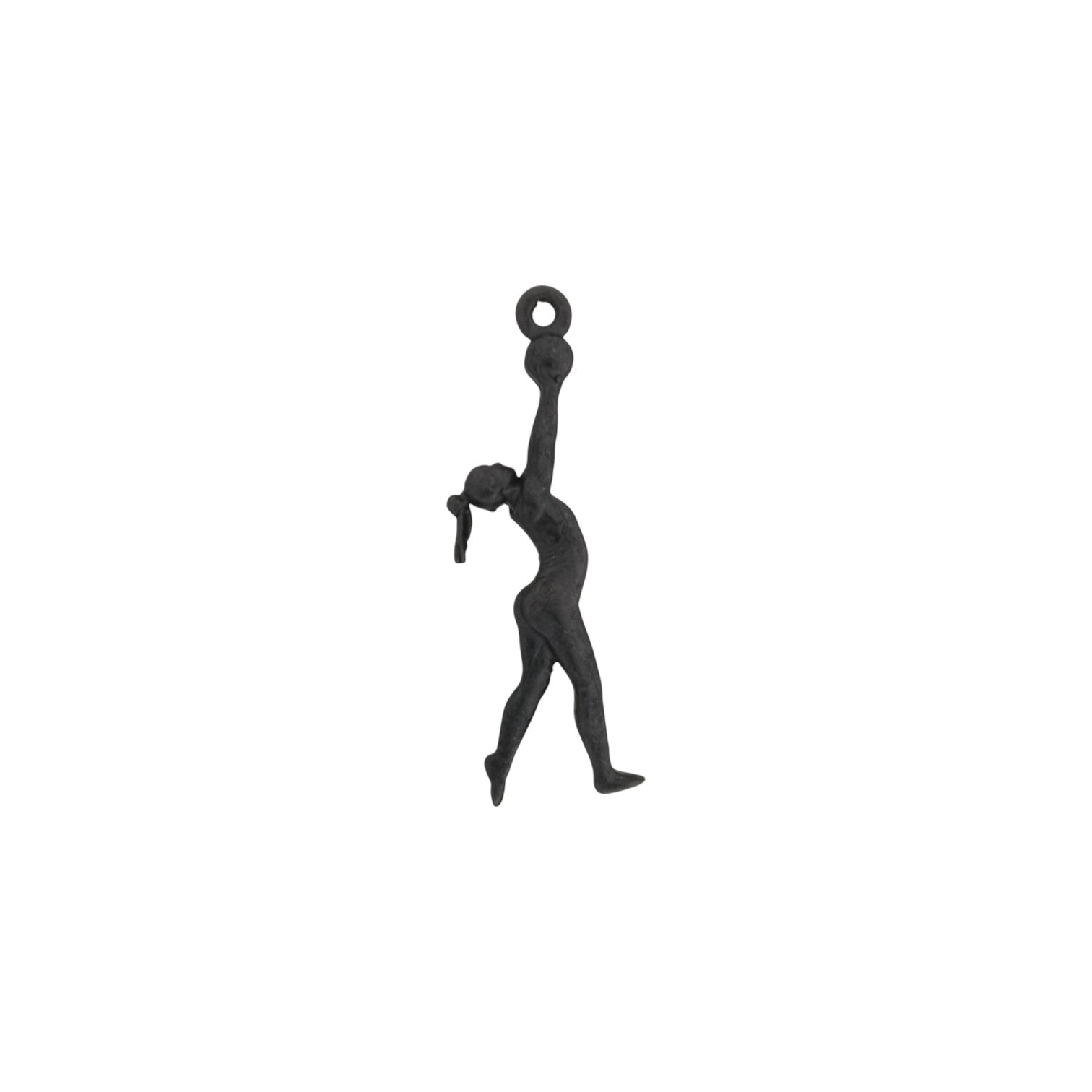 Rhythmic Gymnastics Jewelry Pendant for Women – Classic Silver 925 Gift – Ball Routine Charm for Ladies in Sport – Necklace