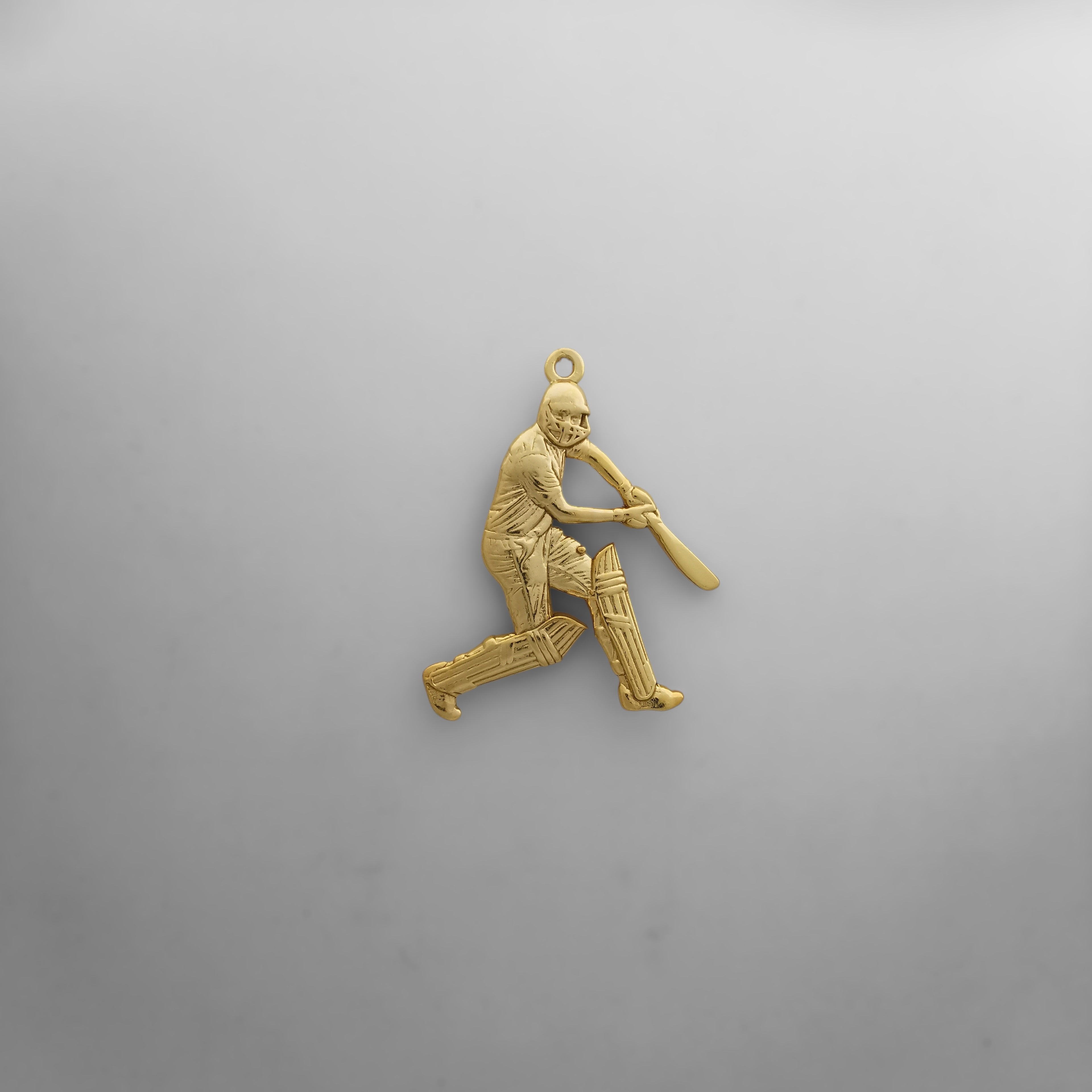 Cricket Jewelry Pendant for Men – Classic Silver 925 Gift – Sports Accessory for Cricket Players, Coaches and Fans – Necklace