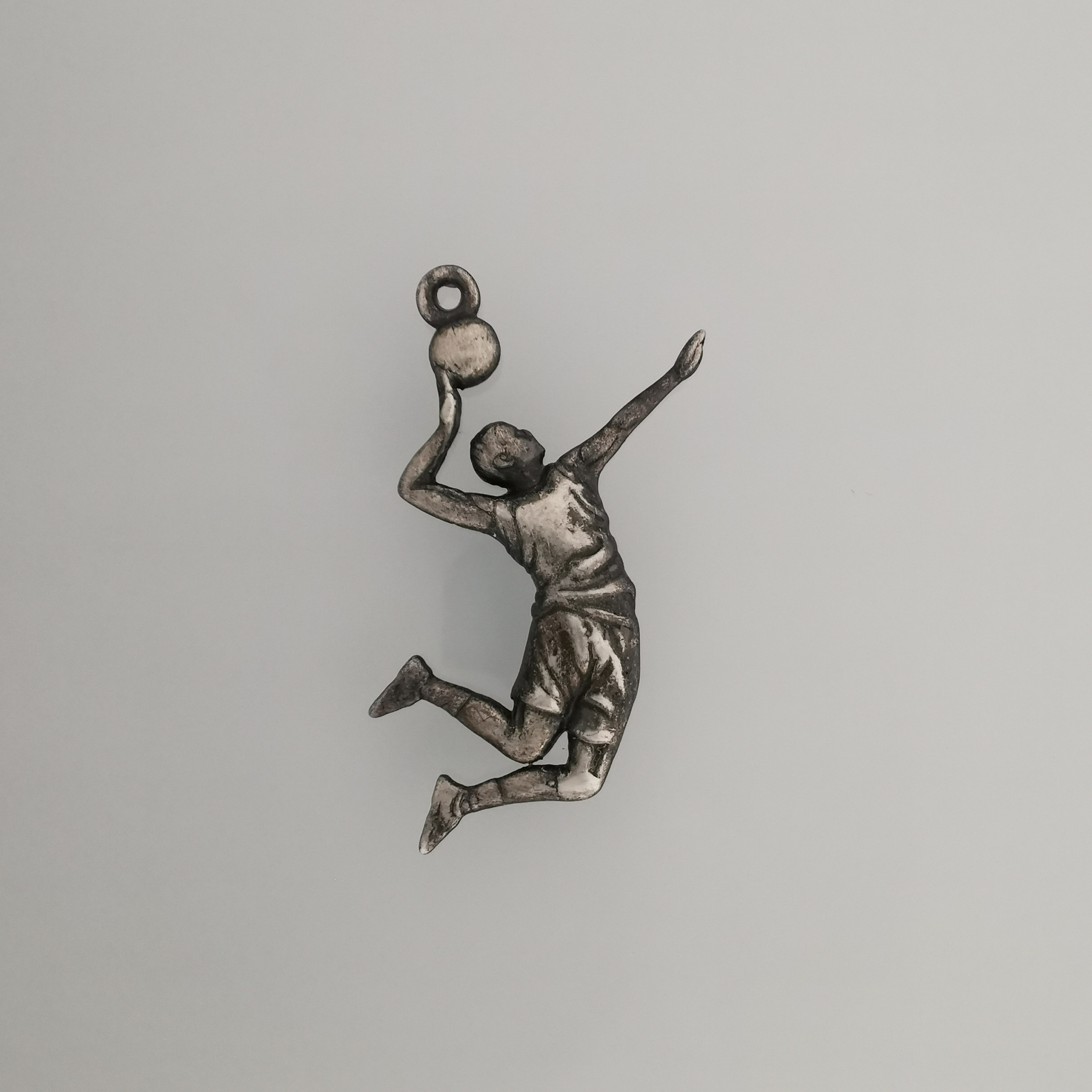 Volleyball Pendant for Men – Classic Silver 925 Jewelry Gift – Handcrafted Sports Charm for Players, Coaches & Fans – Necklace